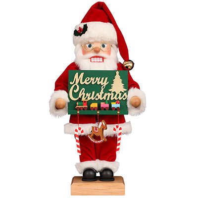 Merry Christmas Santa Nutcracker - Christmas Place