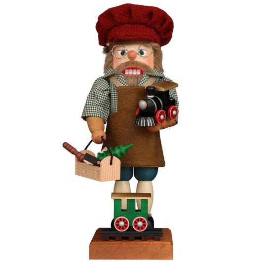 Railroad Builder Nutcracker