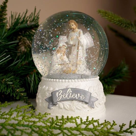 Holy Family Believe Waterglobe