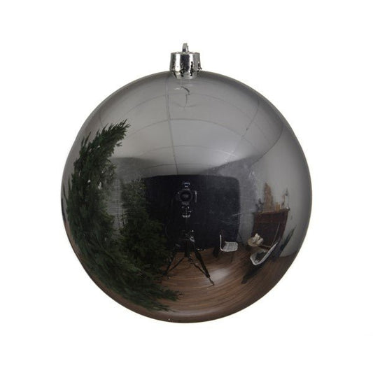 Silver Ball Ornament - Christmas Place