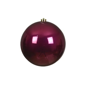 Oxblood Red Ball Ornament - Christmas Place