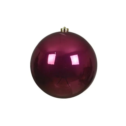 Oxblood Red Ball Ornament - Christmas Place