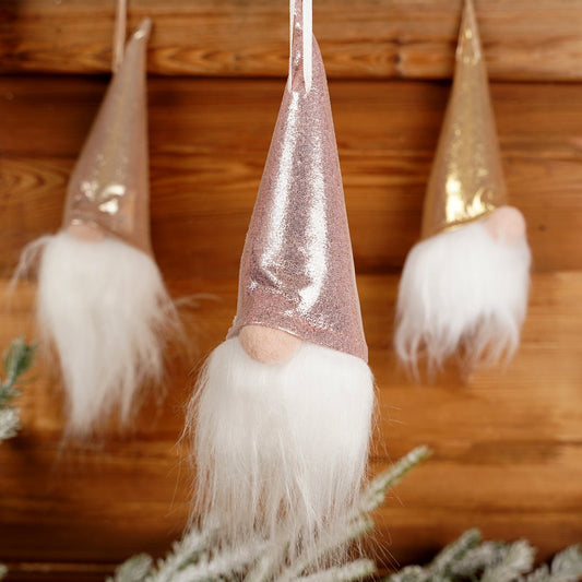 Gnome Christmas Ornament 3 Styles Available - Christmas Place