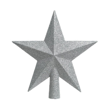Silver Star Mini Tree Topper