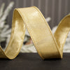 Light Gold Metallic Dupion Ribbon