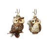 Glass Owl Ornament - Christmas Place