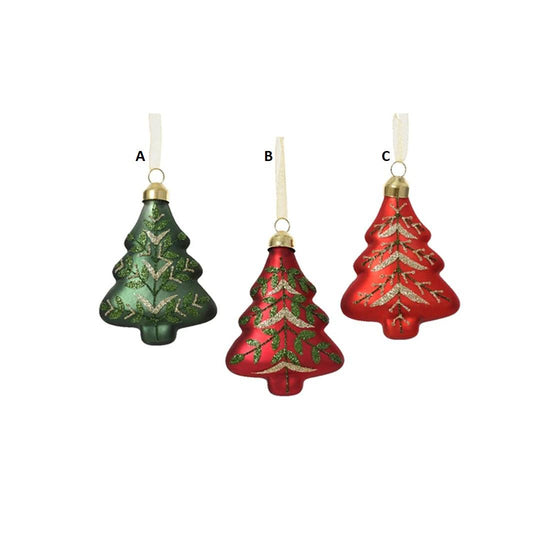 Glass Tree Ornament - Christmas Place