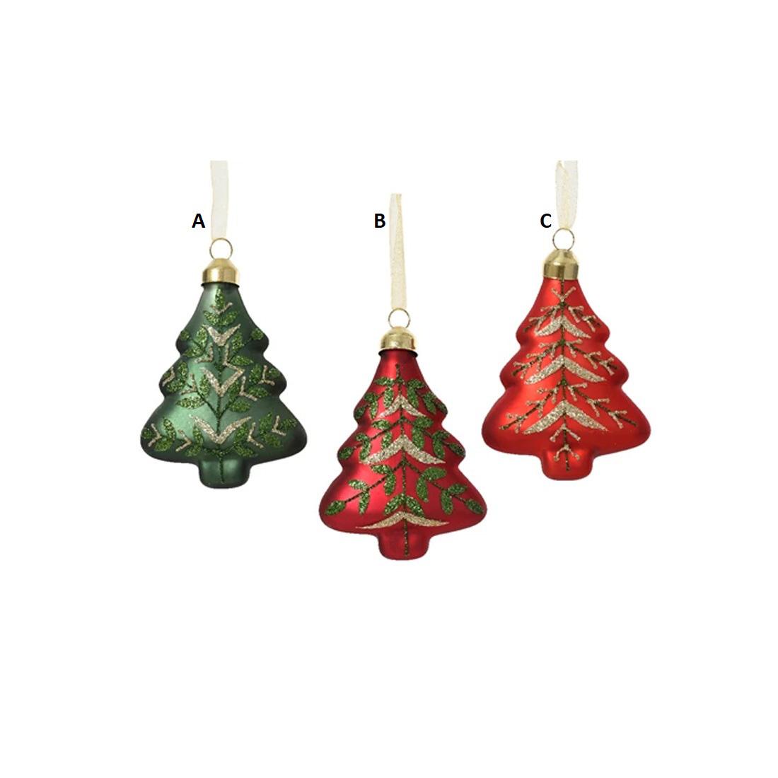 Glass Tree Ornament - Christmas Place