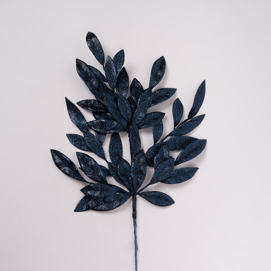 23 Inch Blue Glitter Bayleaf