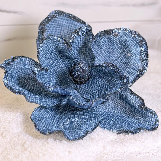 Denim Blue Linen Magnolia