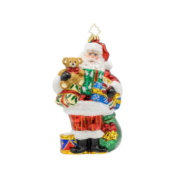 2025 Quite A Handful Santa Ornament