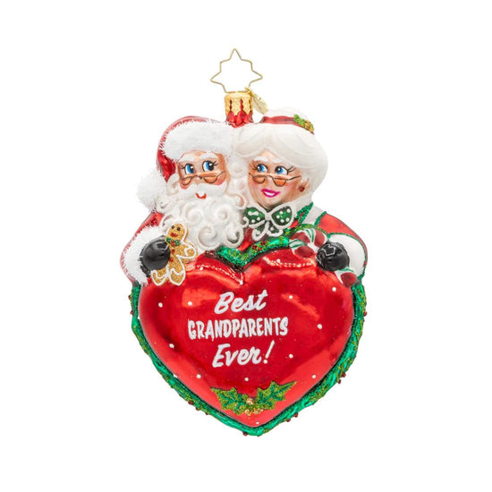 2025 Best Grandparents Ornament - Christmas Place
