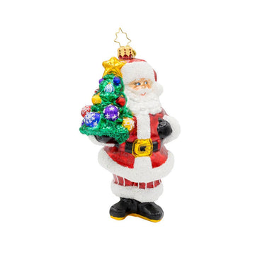 2025 Tree Totin Santa Ornament