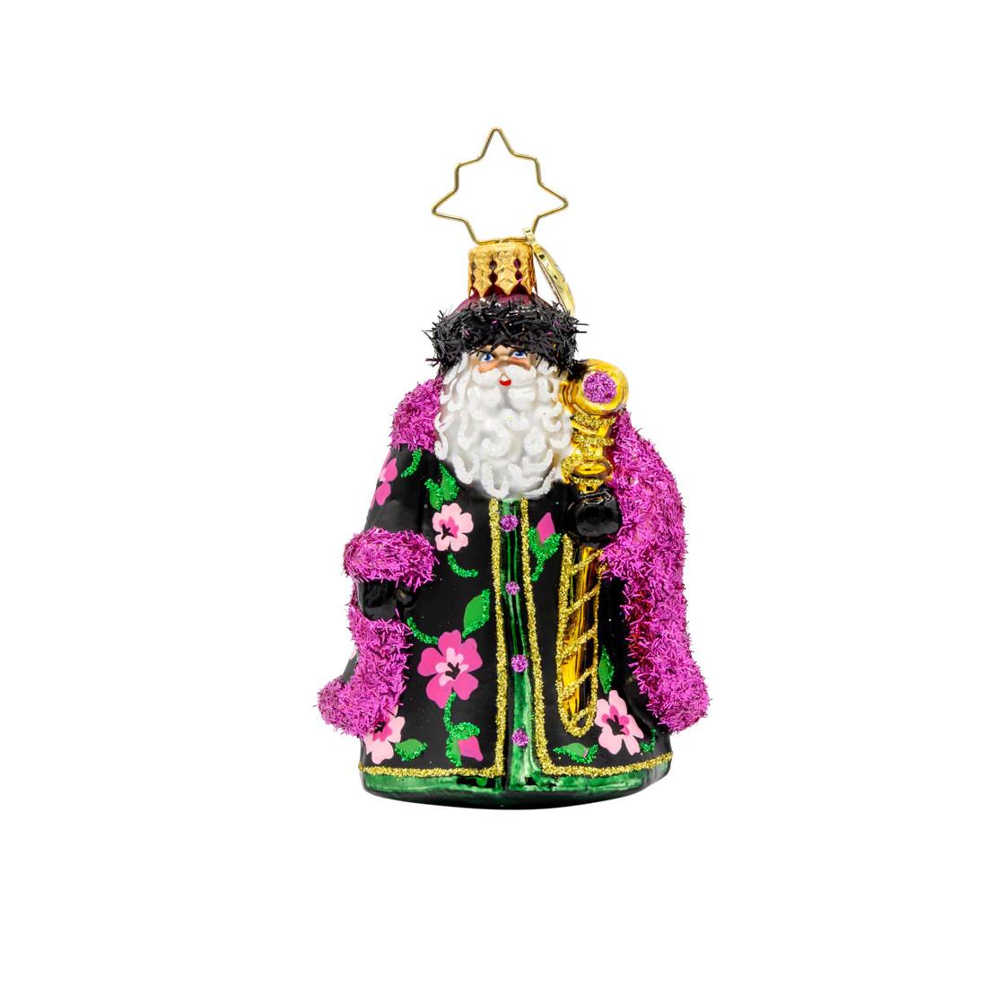 2025 Midnight Blossom St Nick Gem Ornament – Christmas Place