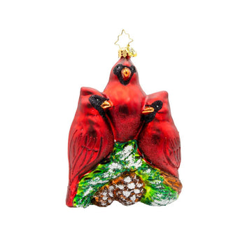 2025 Cardinal Garden Greetings Ornament