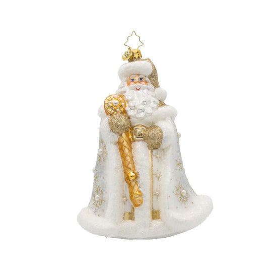 Gilded Kris Kringle Ornament - Christmas Place