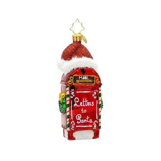 North Pole Postbox Ornament