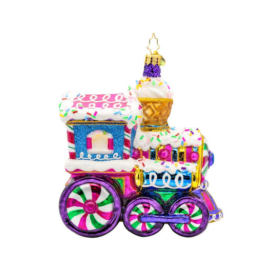 Sugar Rush Express Ornament