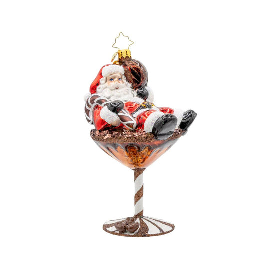 Santas Merry Martini Brew Ornament