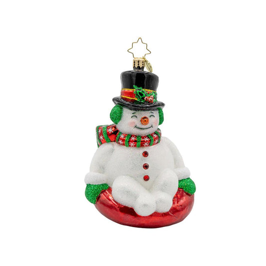 Snowy Slider Ornament