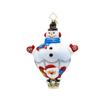 Up Up And Snowy Ornament