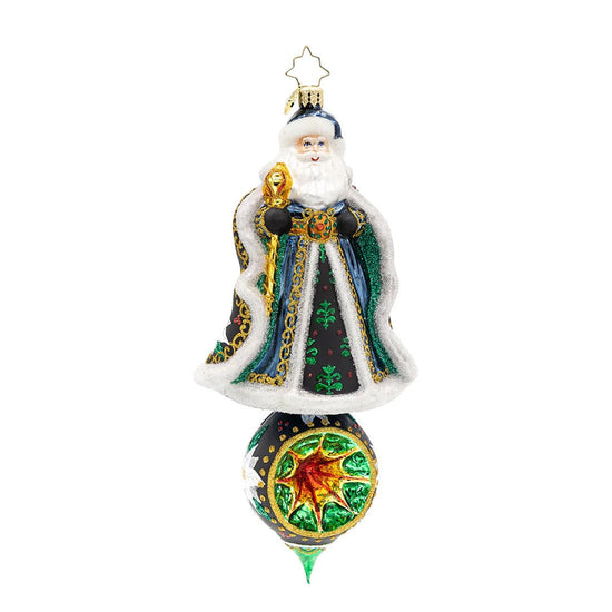 2026 Gilded Saint Nicholas Ornament - Christmas Place