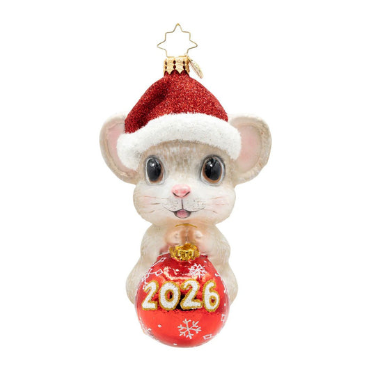 2026 Tiny Timekeeper Ornament - Christmas Place