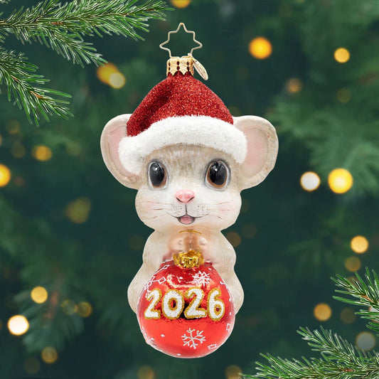 2026 Tiny Timekeeper Ornament - Christmas Place