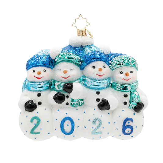 2026 Our Snowiest Year Yet Ornament