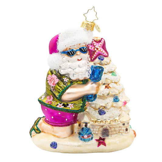 2026 Sandy Claus Castle Ornament