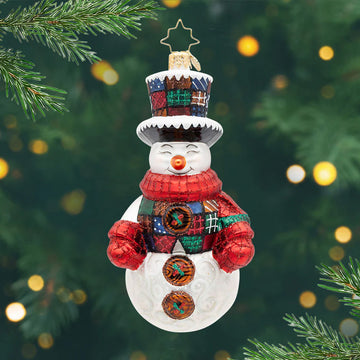 2026 Plaid Tidings Ornament