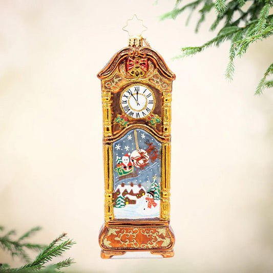 2026 Sleighbells Past Midnight Ornament - Christmas Place