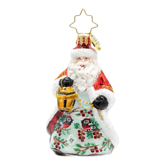 2026 Cardinal Kris Kringle Gem Ornament - Christmas Place