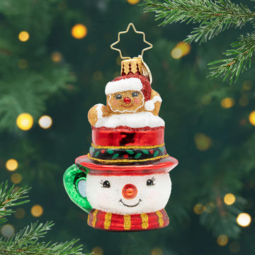 2026 Hot Cocoa Delight Gem Ornament