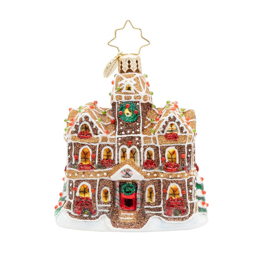 2026 Gingerbread Manor Gem Ornament