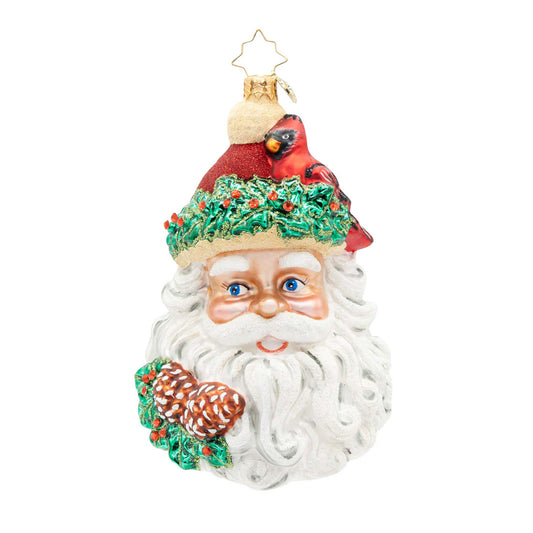 2026 Woodland Wishes Santa Ornament