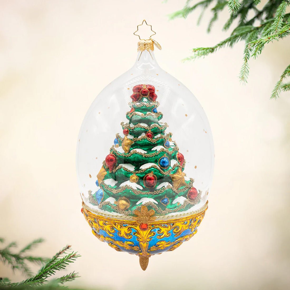 2026 Royal Elegance Spruce Ornament - Christmas Place