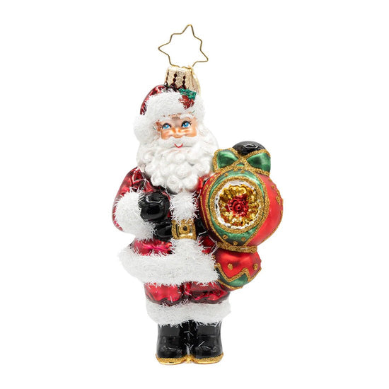 2026 The Merry Bauble Santa Ornament - Christmas Place