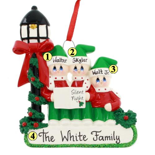 Caroler Family of 3