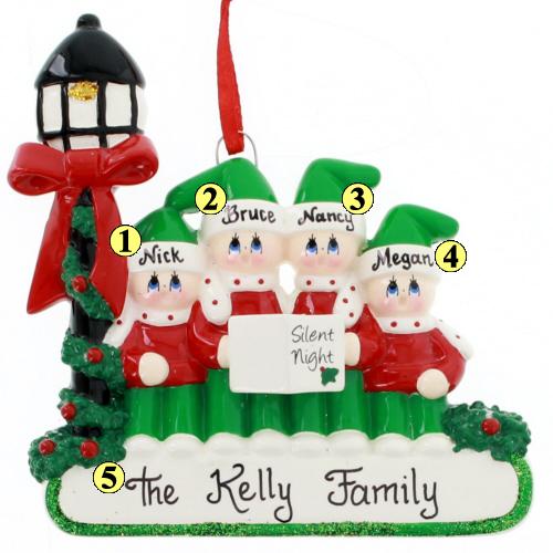 Caroler Family of 4