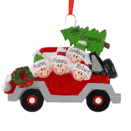 Christmas Tree Caravan of 4