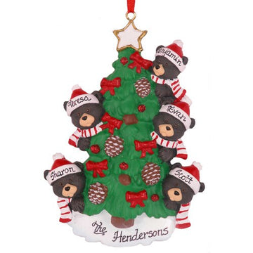 Bear Tree Family of 5