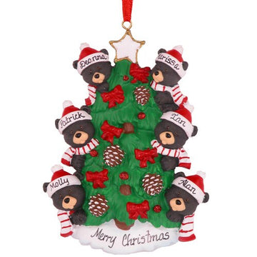 Bear Tree Family of 6