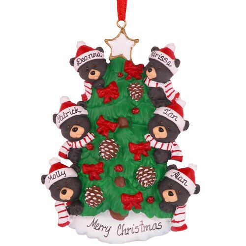 Bear Tree Family of 6
