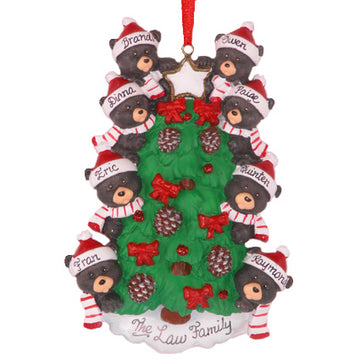Bear Tree Family of 8