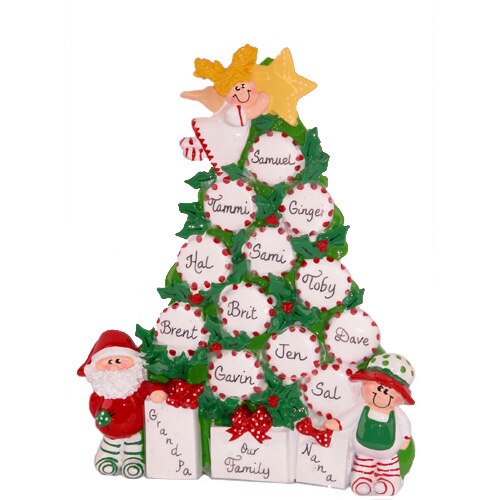 Peppermint Tree Family of 14