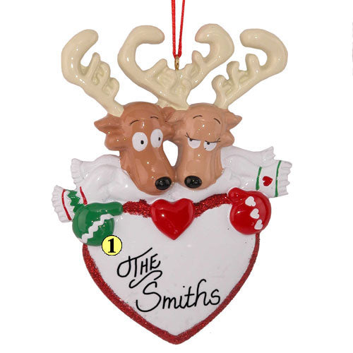Reindeer Heart Couple