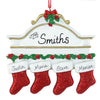 Stocking Mantle Family of 4