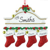 Stocking Mantle Family of 4