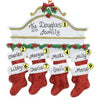 White Mantle Family of 8 - Christmas Place